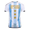 Officiële Voetbalshirt Champions Argentinië 3 Star Thuis WK 2022 - Heren